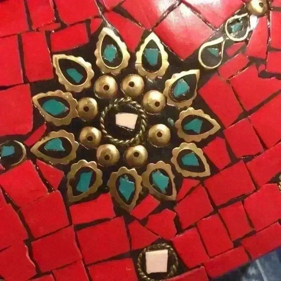 RAMLA Mosaic Bag New and Sealed Hand Made in Morocco - Picture 8 of 9